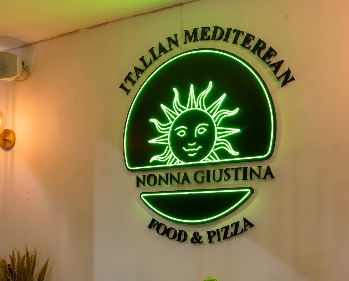 Identidad de Nonna Giustina fotografiada en el restaurante